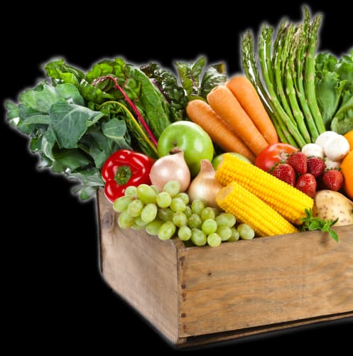 Verduras frescas variadas